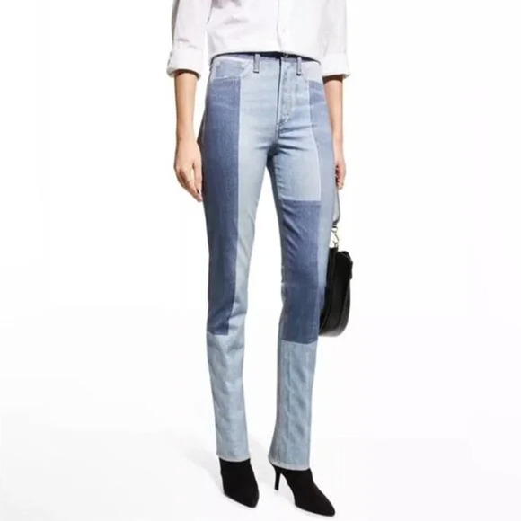NWT Rag & Bone Stretch Miramar Nina Cigarette Jeans Byron Size 26 Women $325